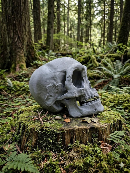 Lifesized Ewok Skull - DIY Raw Print