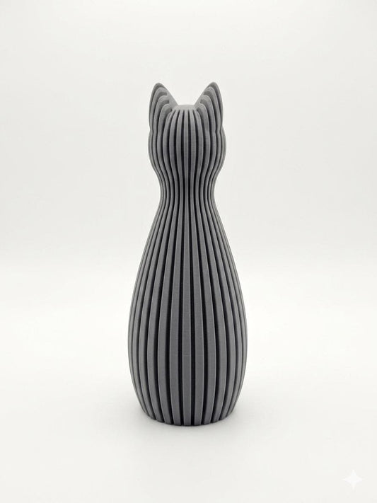 Adorable Japandi Cat Figure