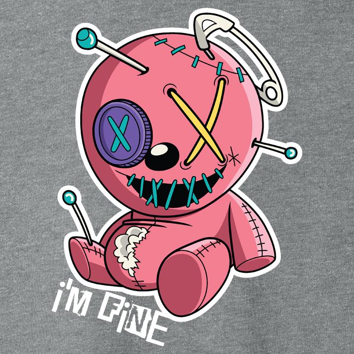 I'm Fine Graphic Tee: Ultra-Soft Unisex Shirt