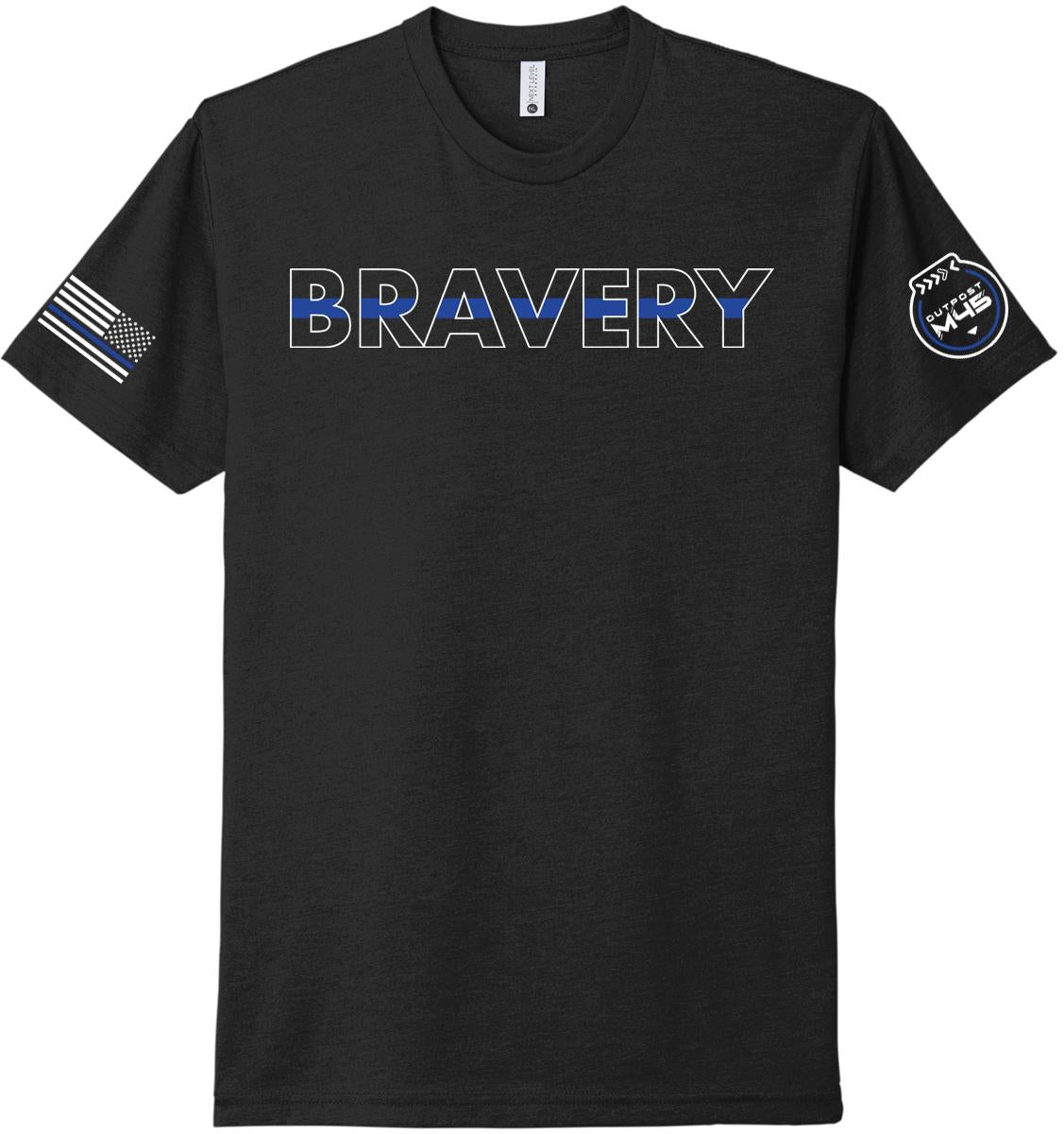 Thin Blue Line Tee - Ultra Soft Graphic T-Shirt