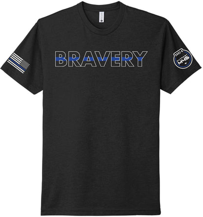 Thin Blue Line Tee - Ultra Soft Graphic T-Shirt