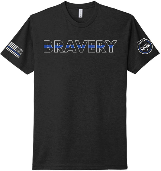 Thin Blue Line Tee - Ultra Soft Graphic T-Shirt