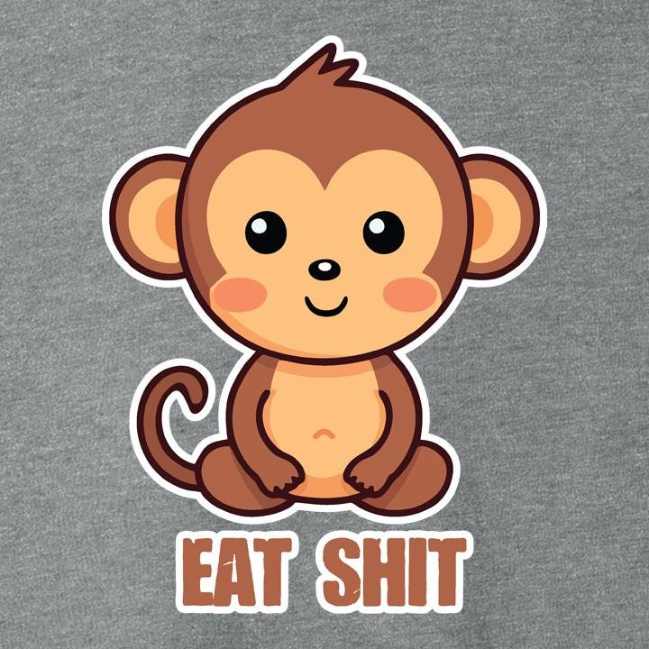 Eat Shit Graphic Tee: Ultra-Soft Unisex Shirt