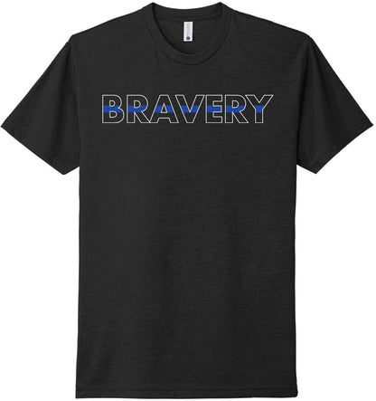Thin Blue Line Tee - Ultra Soft Graphic T-Shirt
