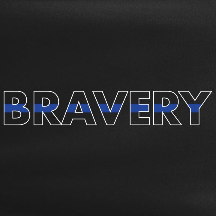Thin Blue Line Tee - Ultra Soft Graphic T-Shirt