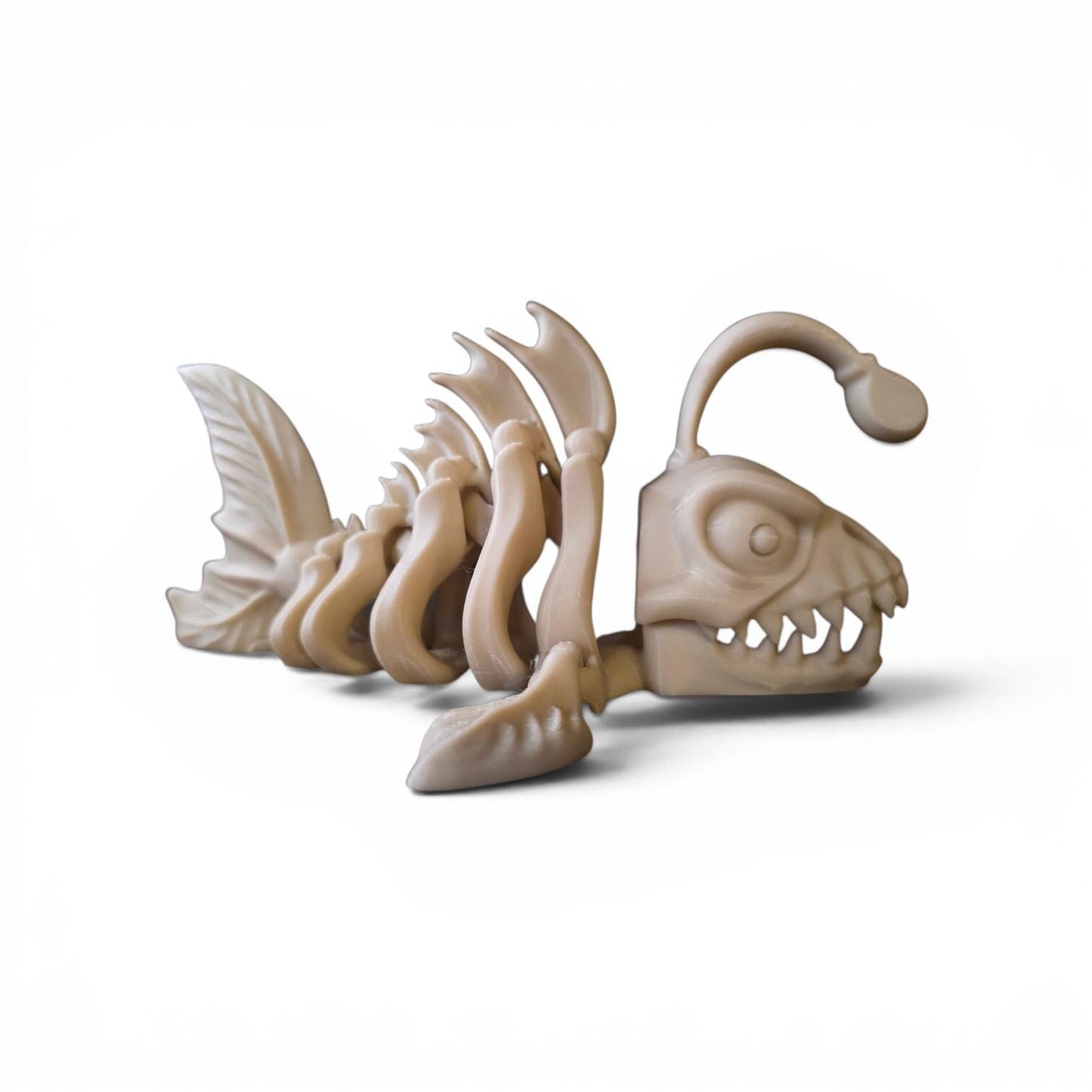 Articulated Skeletal Anglerfish Toy
