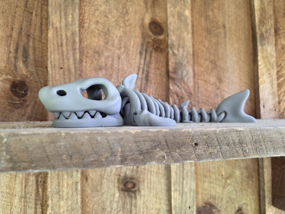 Articulated Skeletal Sharky Toy