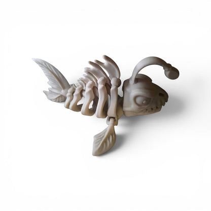 Articulated Skeletal Anglerfish Toy
